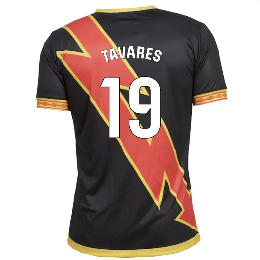 Danxen Mujer Camiseta Bruna Nataly Tavares Neves #19 Negro 2ª Equipación 2023/24 La Camisa