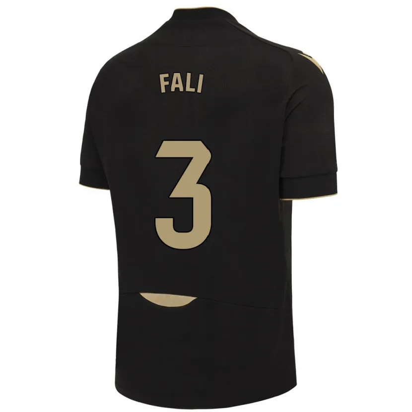 Danxen Mujer Camiseta Fali #3 Negro 2ª Equipación 2023/24 La Camisa