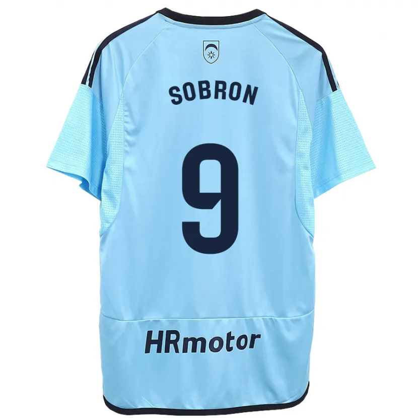 Danxen Mujer Camiseta Carmen Sobrón Olarte #9 Azul 2ª Equipación 2023/24 La Camisa