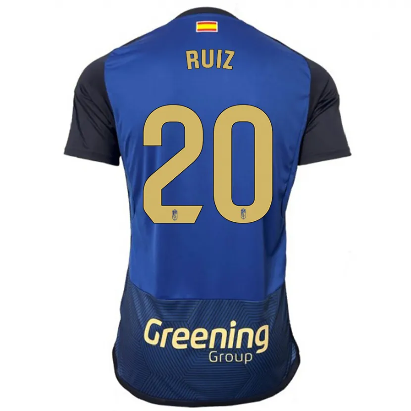 Danxen Mujer Camiseta Sergio Ruiz #20 Armada 2ª Equipación 2023/24 La Camisa