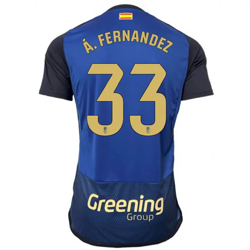 Danxen Mujer Camiseta Álvaro Fernández #33 Armada 2ª Equipación 2023/24 La Camisa