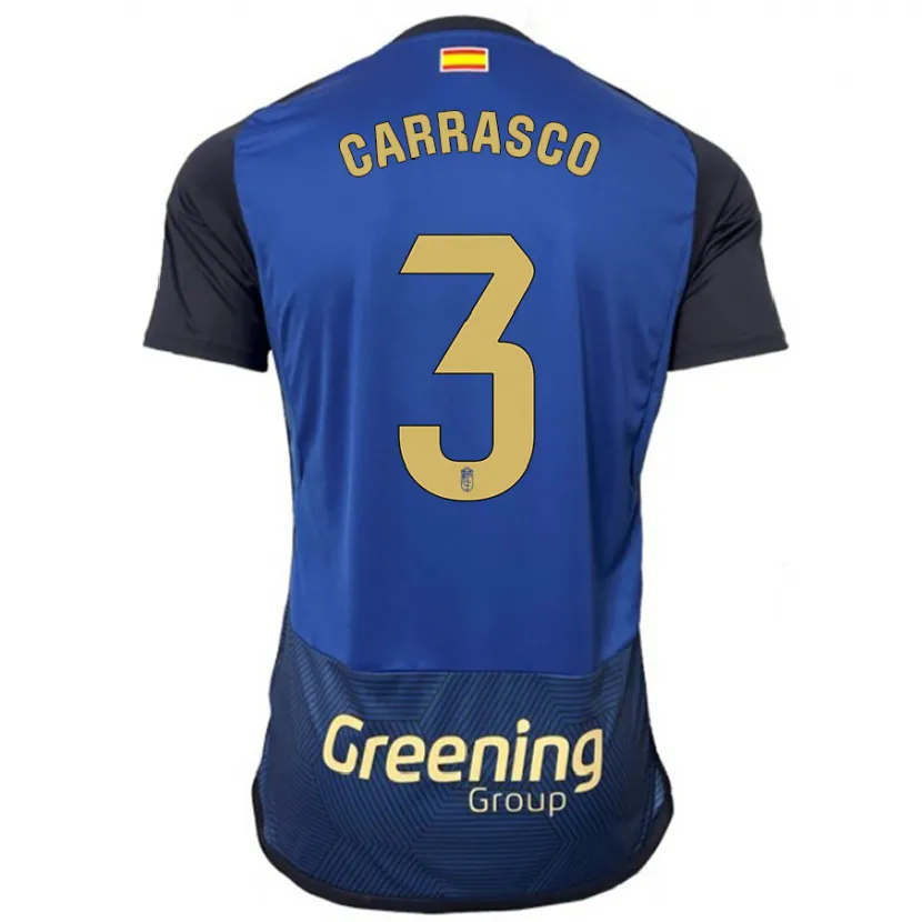 Danxen Mujer Camiseta Marta Carrasco #3 Armada 2ª Equipación 2023/24 La Camisa