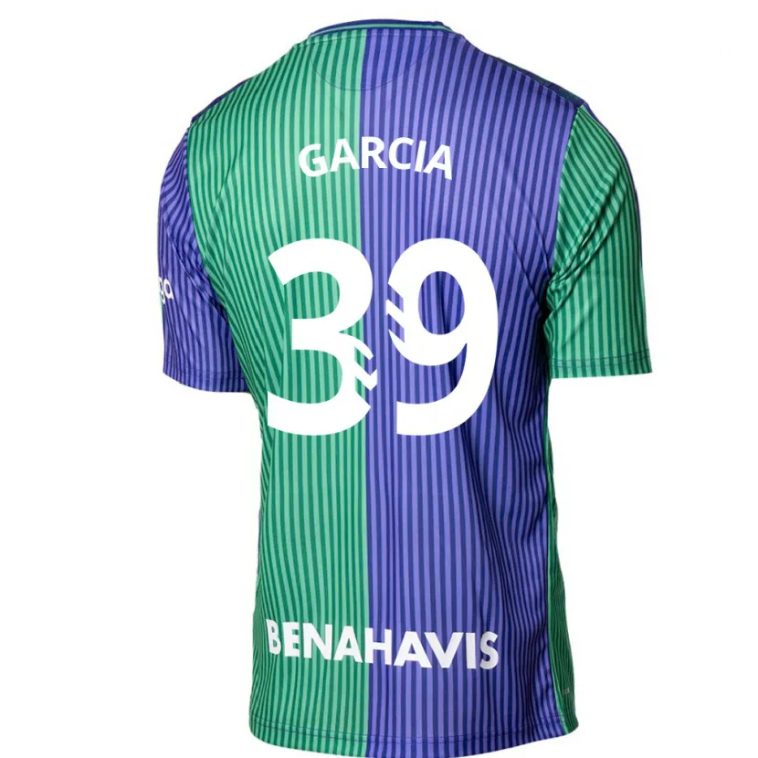 Danxen Mujer Camiseta Claudia García #39 Verde Azul 2ª Equipación 2023/24 La Camisa