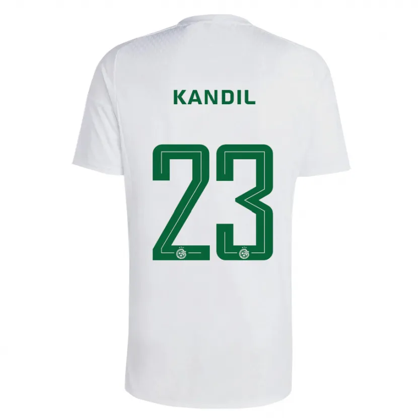 Danxen Mujer Camiseta Maor Kandil #23 Verde Azul 2ª Equipación 2023/24 La Camisa