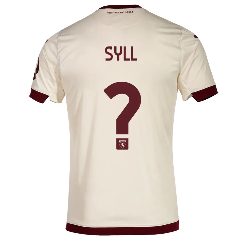 Danxen Mujer Camiseta Omar Syll #0 Champán 2ª Equipación 2023/24 La Camisa