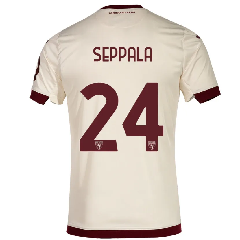 Danxen Mujer Camiseta Rosa Lappi-Seppälä #24 Champán 2ª Equipación 2023/24 La Camisa