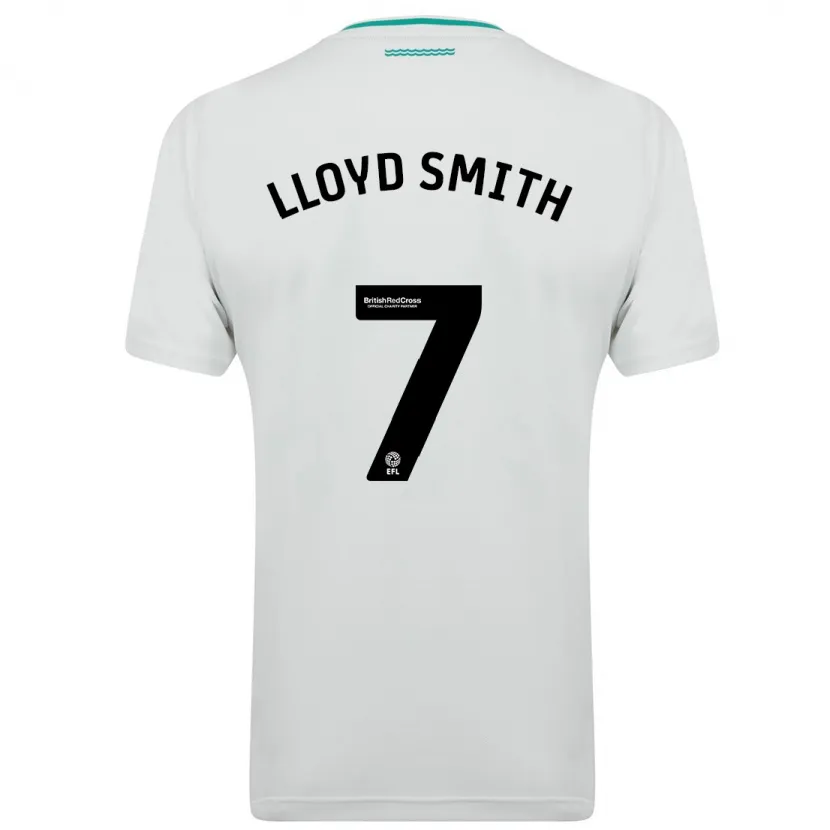 Danxen Mujer Camiseta Lexi Lloyd-Smith #7 Blanco 2ª Equipación 2023/24 La Camisa