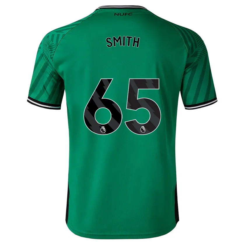 Danxen Mujer Camiseta Jude Smith #65 Verde 2ª Equipación 2023/24 La Camisa