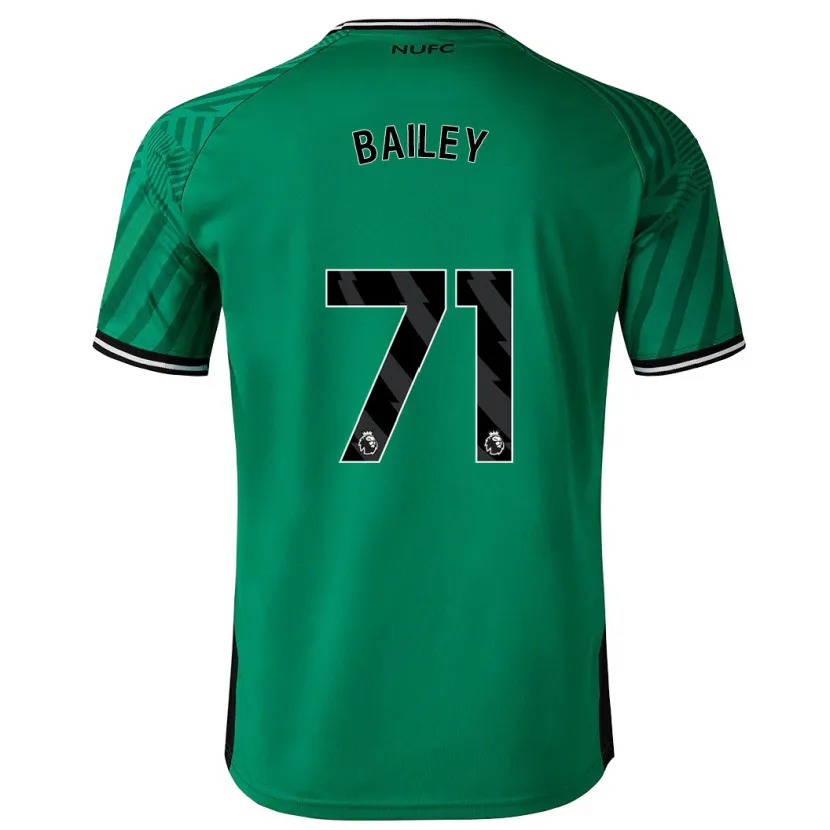 Danxen Mujer Camiseta Scott Bailey #71 Verde 2ª Equipación 2023/24 La Camisa