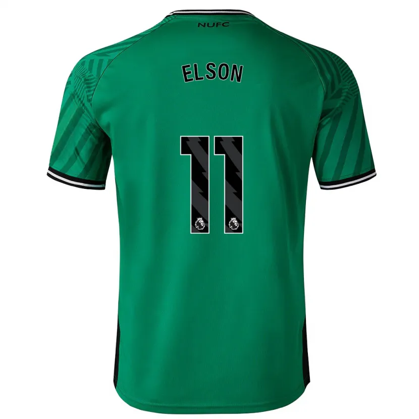 Danxen Mujer Camiseta Kacie Elson #11 Verde 2ª Equipación 2023/24 La Camisa