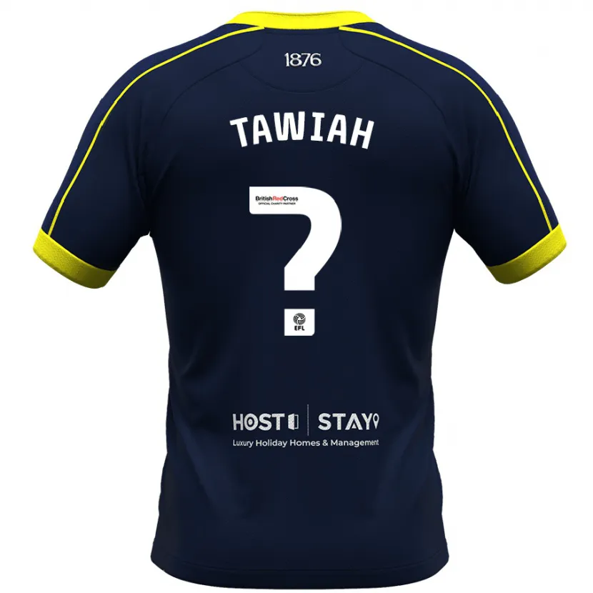 Danxen Mujer Camiseta Judah Tawiah #0 Armada 2ª Equipación 2023/24 La Camisa