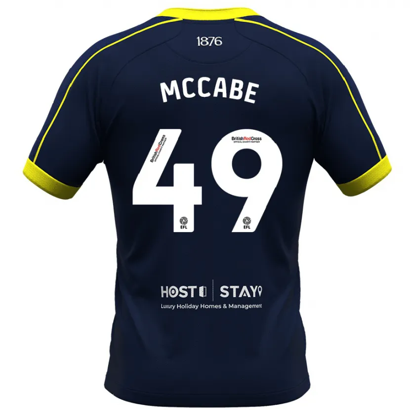 Danxen Mujer Camiseta Law Mccabe #49 Armada 2ª Equipación 2023/24 La Camisa