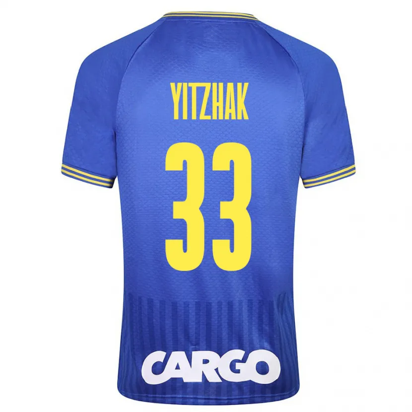 Danxen Mujer Camiseta Or Yitzhak #33 Azul 2ª Equipación 2023/24 La Camisa