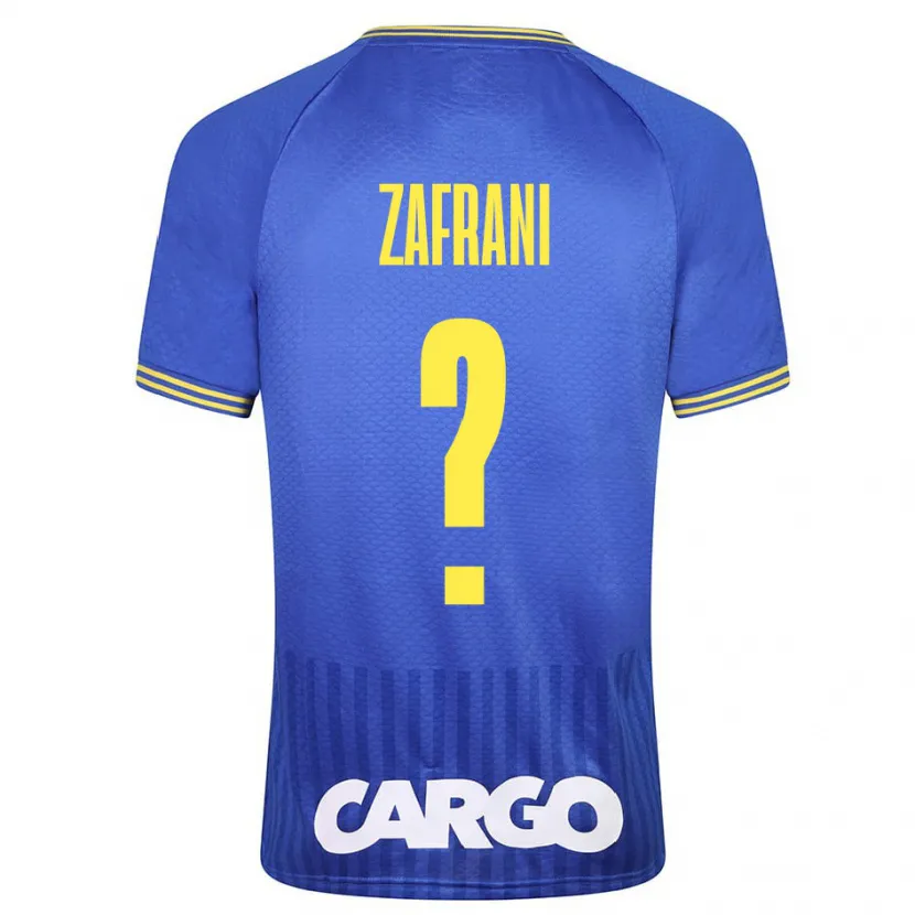 Danxen Mujer Camiseta Itay Zafrani #0 Azul 2ª Equipación 2023/24 La Camisa