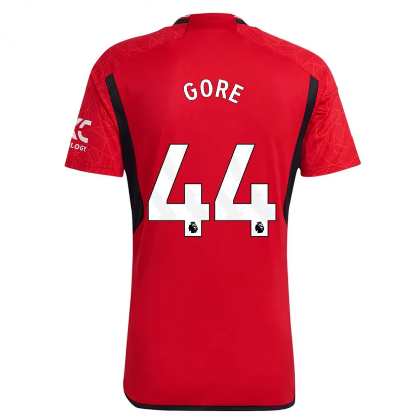 Danxen Niño Camiseta Daniel Gore #44 Rojo 1ª Equipación 2023/24 La Camisa