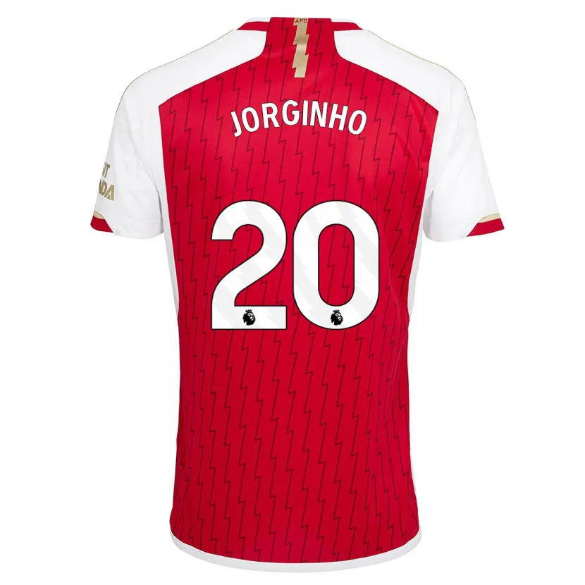 Danxen Niño Camiseta Jorginho #20 Rojo 1ª Equipación 2023/24 La Camisa