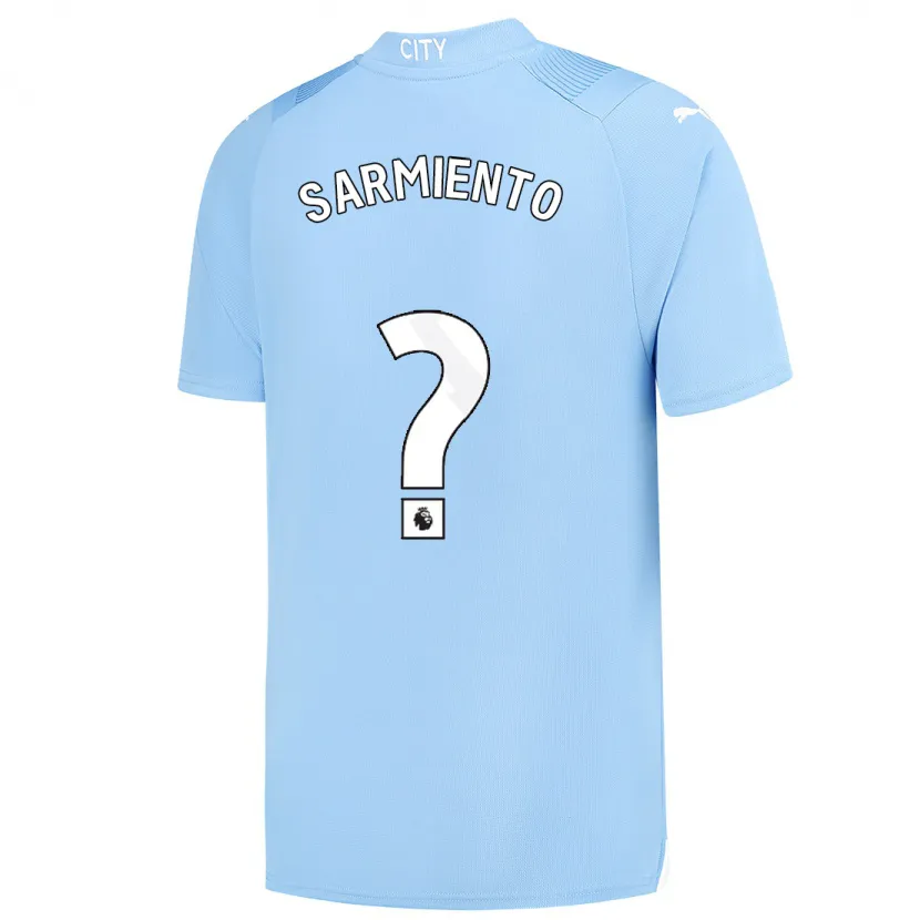 Danxen Niño Camiseta Darío Sarmiento #0 Azul Claro 1ª Equipación 2023/24 La Camisa