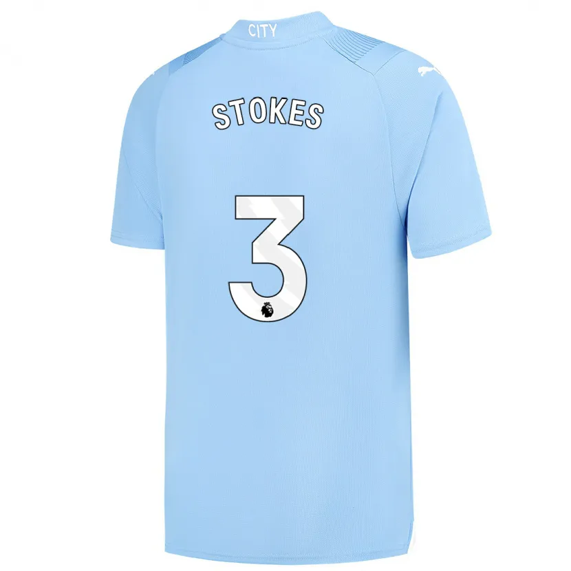 Danxen Niño Camiseta Demi Stokes #3 Azul Claro 1ª Equipación 2023/24 La Camisa