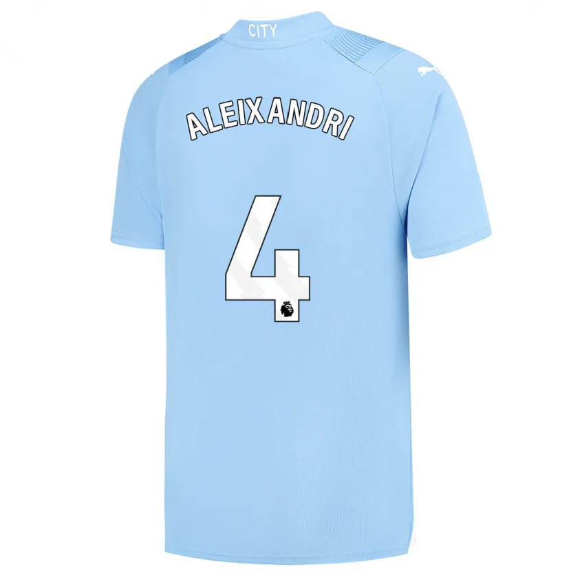 Danxen Niño Camiseta Laia Aleixandri #4 Azul Claro 1ª Equipación 2023/24 La Camisa