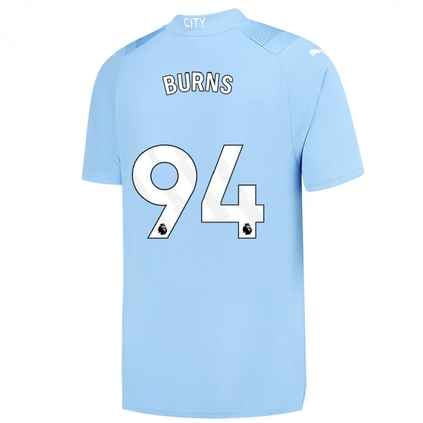 Danxen Niño Camiseta Finley Burns #94 Azul Claro 1ª Equipación 2023/24 La Camisa