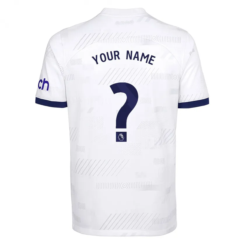 Danxen Niño Camiseta Su Nombre #0 Blanco 1ª Equipación 2023/24 La Camisa