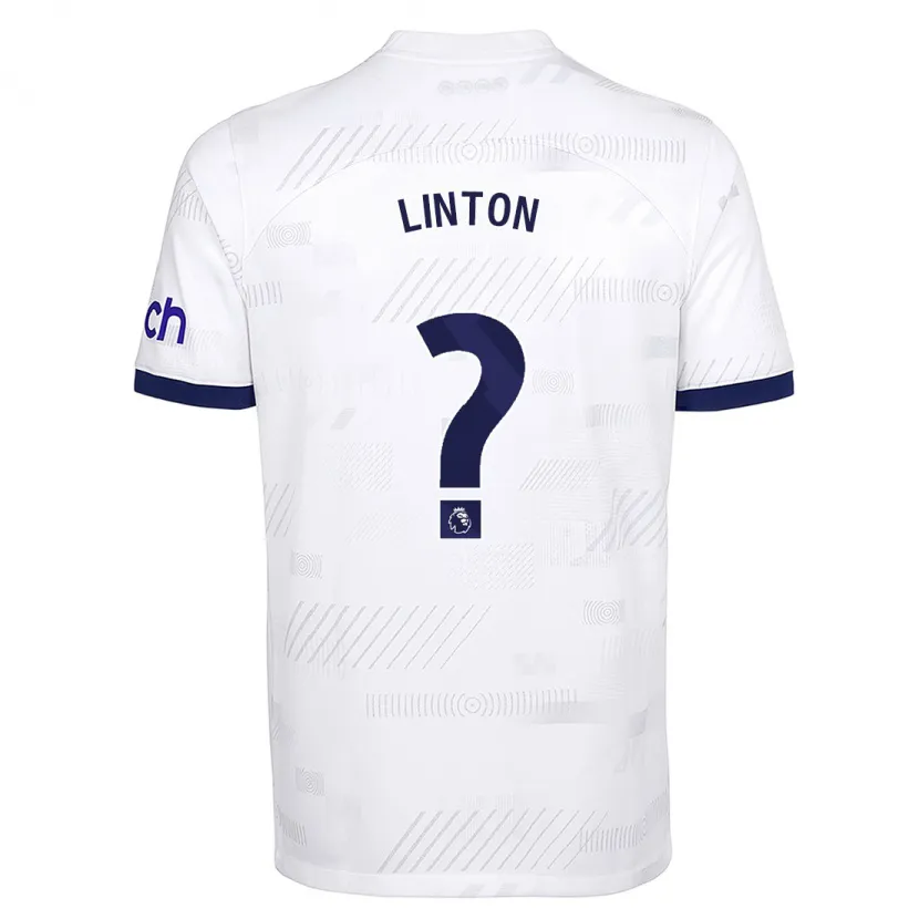 Danxen Niño Camiseta Jahziah Linton #0 Blanco 1ª Equipación 2023/24 La Camisa