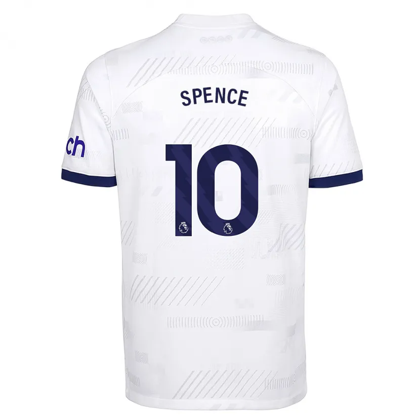 Danxen Niño Camiseta Drew Spence #10 Blanco 1ª Equipación 2023/24 La Camisa