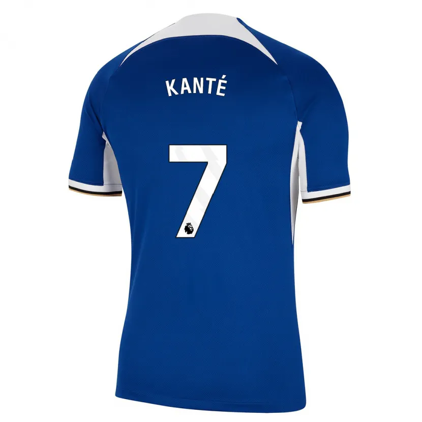 Danxen Niño Camiseta N'golo Kante #7 Azul 1ª Equipación 2023/24 La Camisa