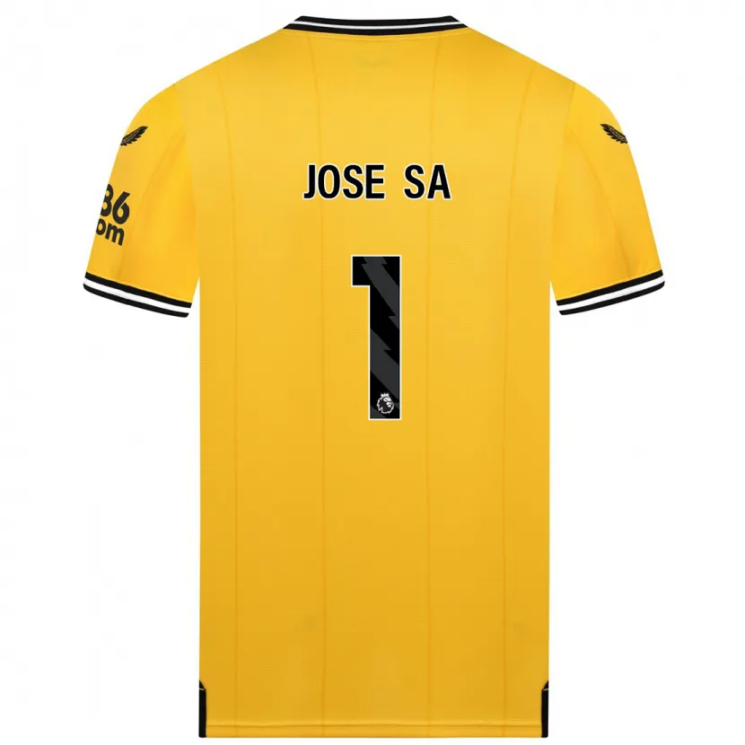 Danxen Niño Camiseta José Sá #1 Amarillo 1ª Equipación 2023/24 La Camisa