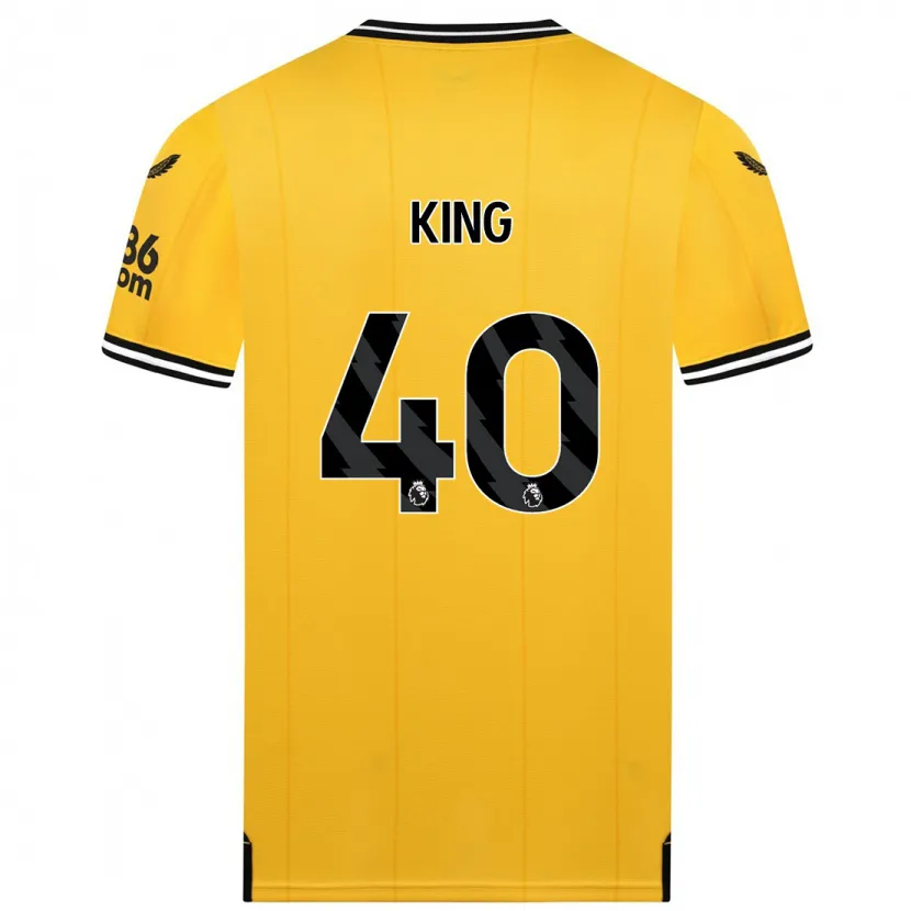 Danxen Niño Camiseta Tom King #40 Amarillo 1ª Equipación 2023/24 La Camisa