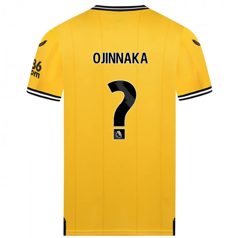 Danxen Niño Camiseta Temple Ojinnaka #0 Amarillo 1ª Equipación 2023/24 La Camisa