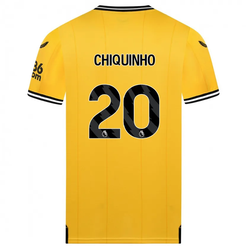 Danxen Niño Camiseta Chiquinho #20 Amarillo 1ª Equipación 2023/24 La Camisa