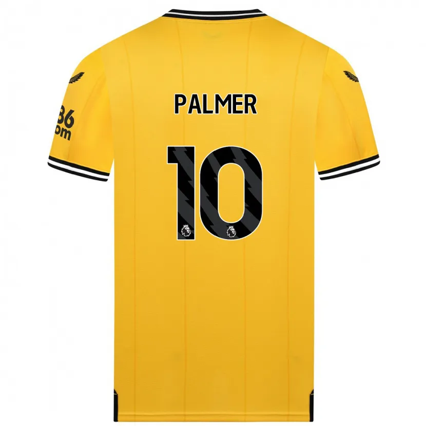 Danxen Niño Camiseta Jamila Palmer #10 Amarillo 1ª Equipación 2023/24 La Camisa