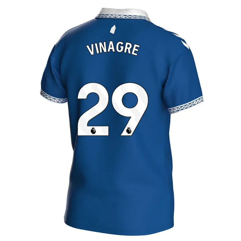 Danxen Niño Camiseta Ruben Vinagre #29 Azul Real 1ª Equipación 2023/24 La Camisa