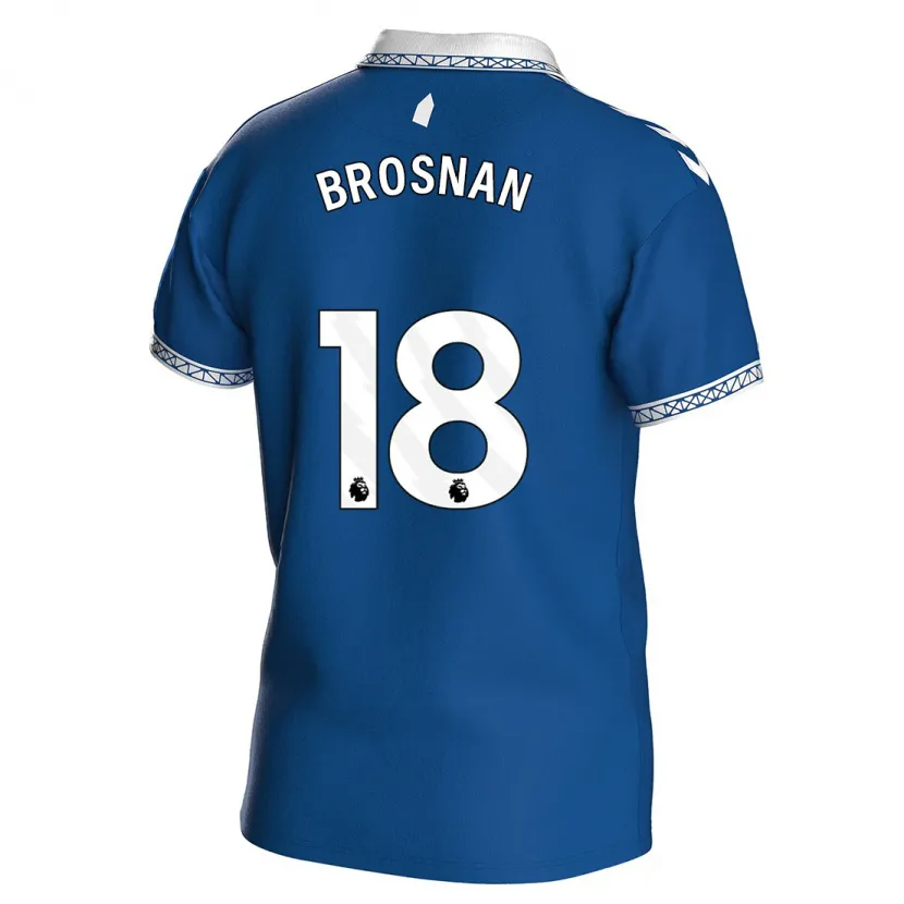 Danxen Niño Camiseta Courtney Brosnan #18 Azul Real 1ª Equipación 2023/24 La Camisa