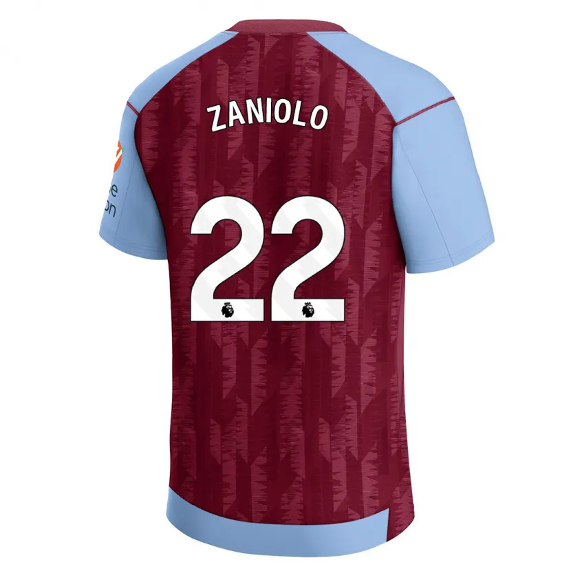 Danxen Niño Camiseta Nicolò Zaniolo #22 Azul Claro 1ª Equipación 2023/24 La Camisa