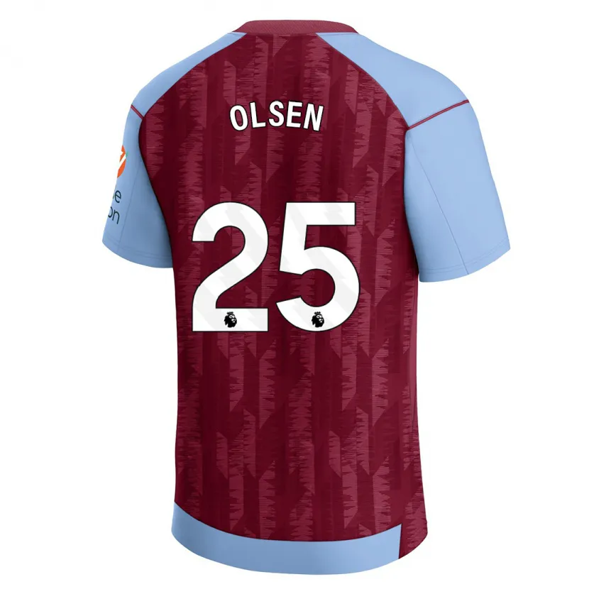 Danxen Niño Camiseta Robin Olsen #25 Azul Claro 1ª Equipación 2023/24 La Camisa