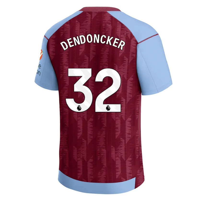 Danxen Niño Camiseta Leander Dendoncker #32 Azul Claro 1ª Equipación 2023/24 La Camisa