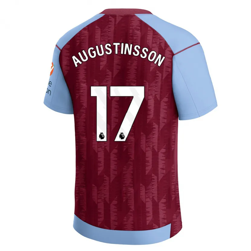 Danxen Niño Camiseta Ludwig Augustinsson #17 Azul Claro 1ª Equipación 2023/24 La Camisa