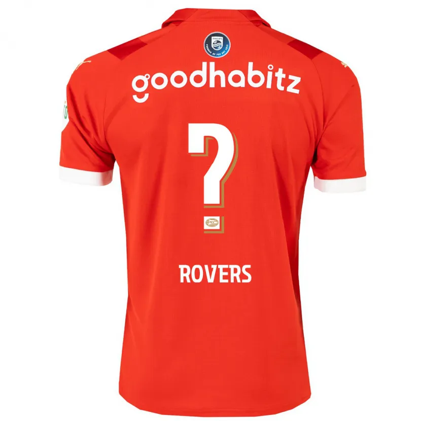 Danxen Niño Camiseta Bram Rovers #0 Rojo 1ª Equipación 2023/24 La Camisa