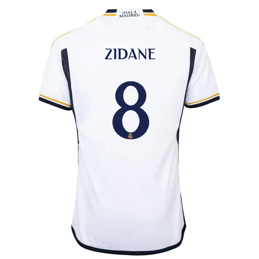 Danxen Niño Camiseta Théo Zidane #8 Blanco 1ª Equipación 2023/24 La Camisa