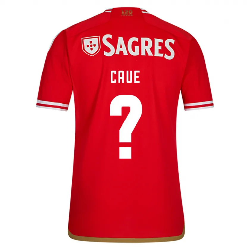 Danxen Niño Camiseta Cauê #0 Rojo 1ª Equipación 2023/24 La Camisa