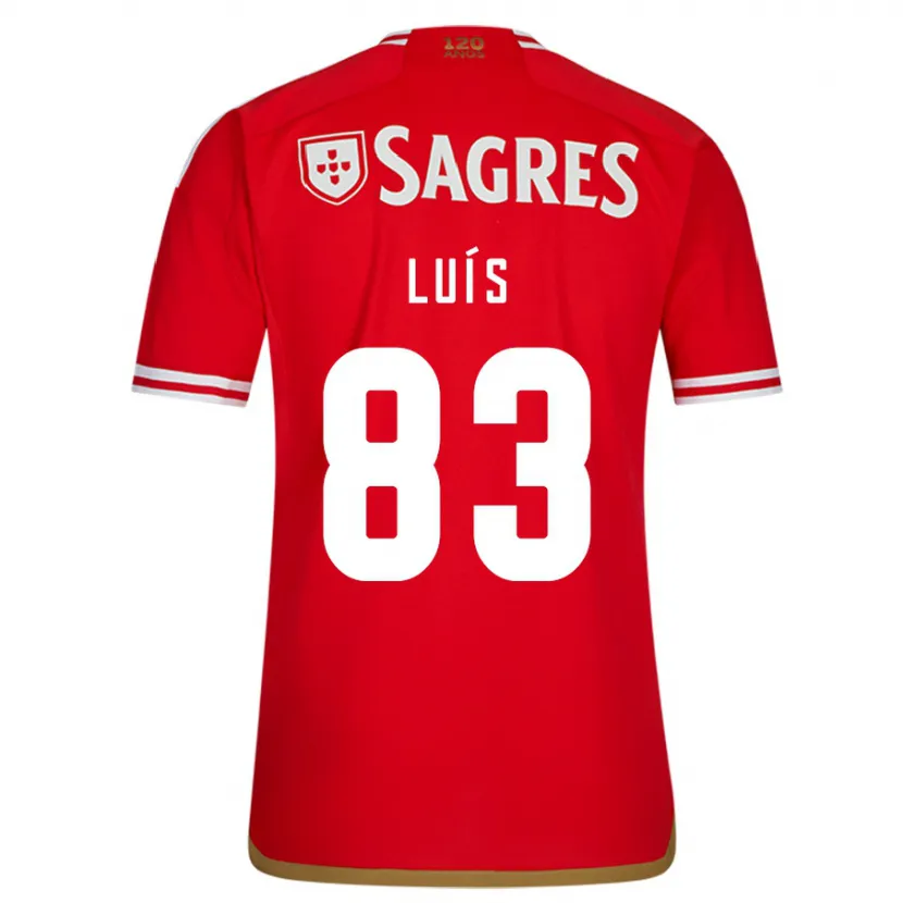 Danxen Niño Camiseta Rafael Luís #83 Rojo 1ª Equipación 2023/24 La Camisa