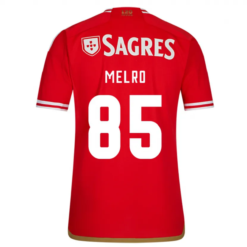 Danxen Niño Camiseta José Melro #85 Rojo 1ª Equipación 2023/24 La Camisa