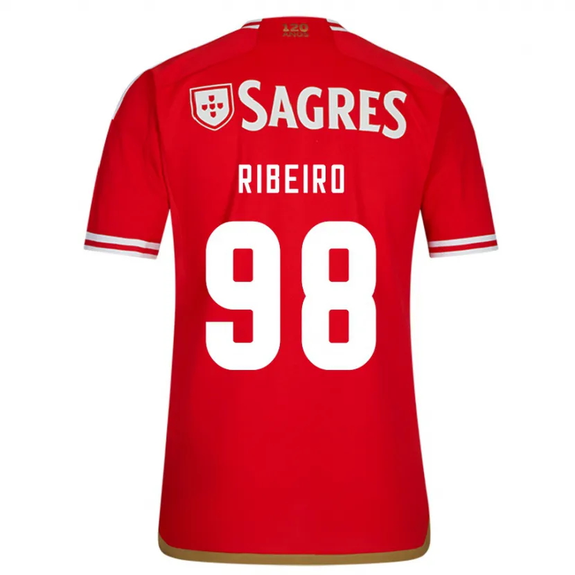 Danxen Niño Camiseta Ricardo Ribeiro #98 Rojo 1ª Equipación 2023/24 La Camisa