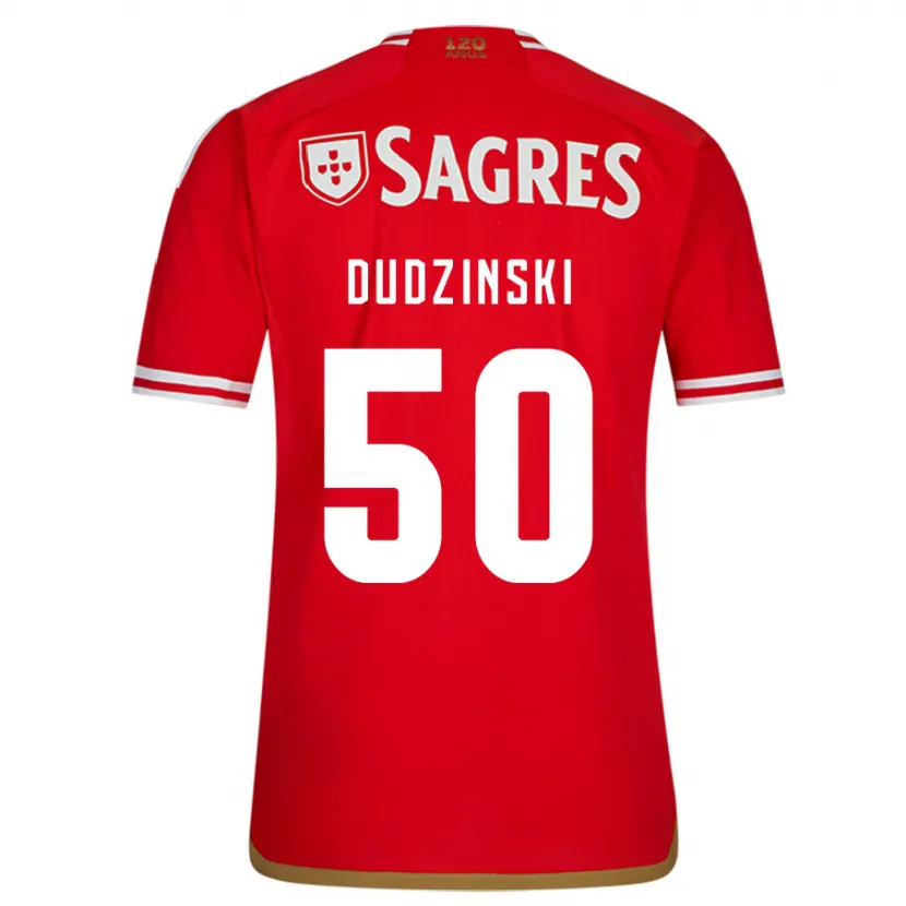 Danxen Niño Camiseta Marcel Dudzinski #50 Rojo 1ª Equipación 2023/24 La Camisa