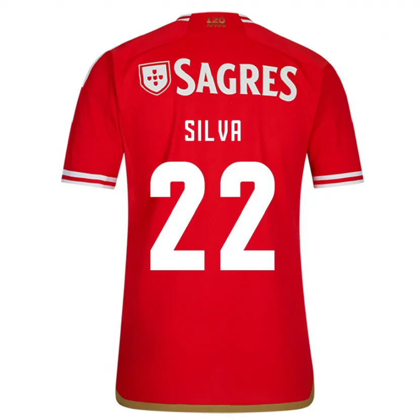 Danxen Niño Camiseta Amelia Silva #22 Rojo 1ª Equipación 2023/24 La Camisa