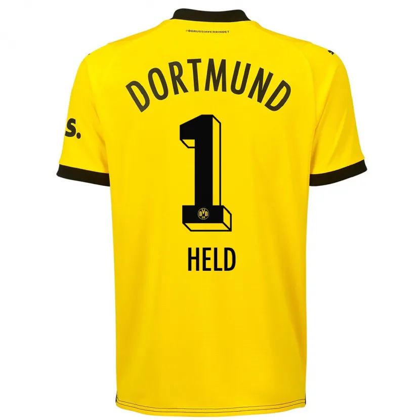 Danxen Niño Camiseta Aaron Held #1 Amarillo 1ª Equipación 2023/24 La Camisa