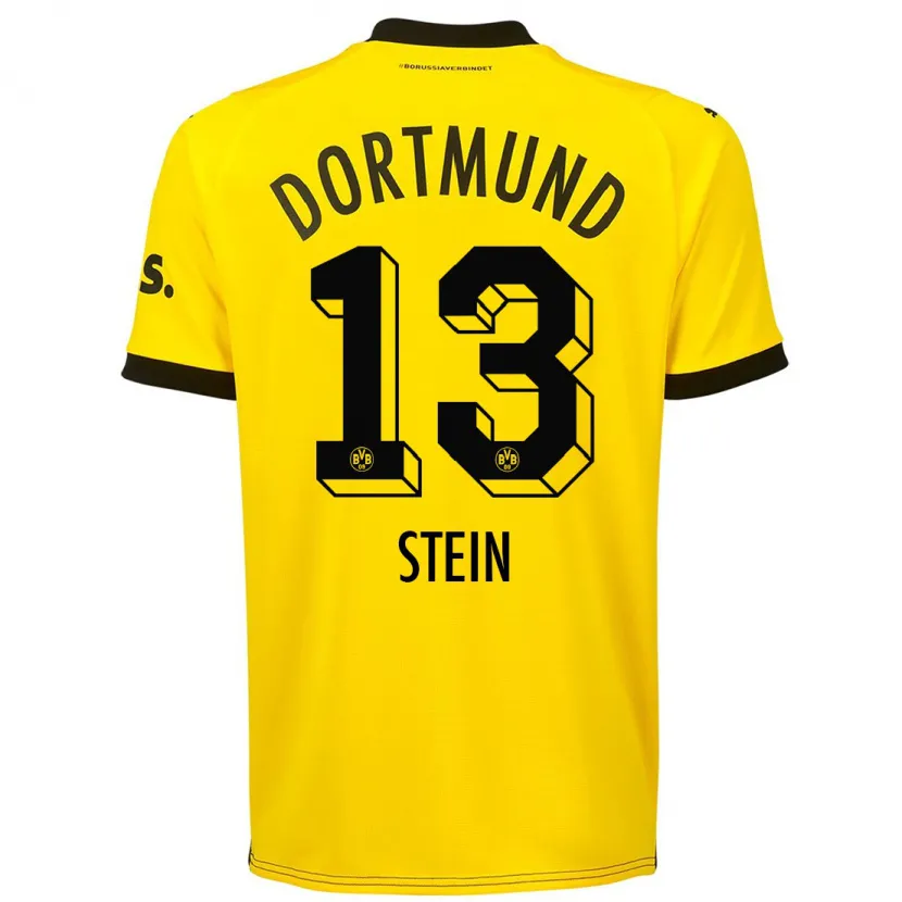 Danxen Niño Camiseta Daniel Stein #13 Amarillo 1ª Equipación 2023/24 La Camisa