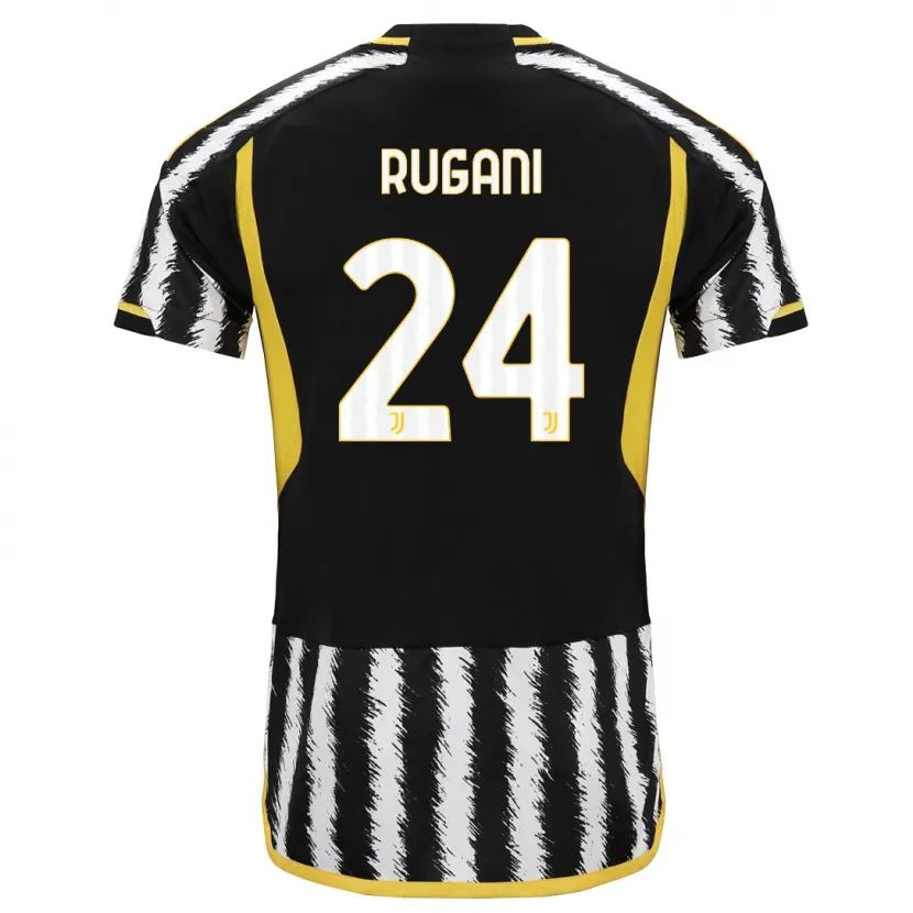 Danxen Niño Camiseta Daniele Rugani #24 Blanco Negro 1ª Equipación 2023/24 La Camisa